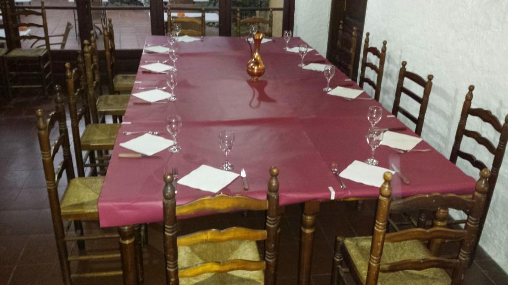 L'Argolla Hotel-Pizzeria Santa Coloma de Farners Kültér fotó